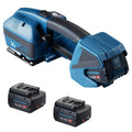 VEVOR Electric Strapping Machine, 2 x 4000mAh Batteries, Automatic Strapping Tool with Digital Displ