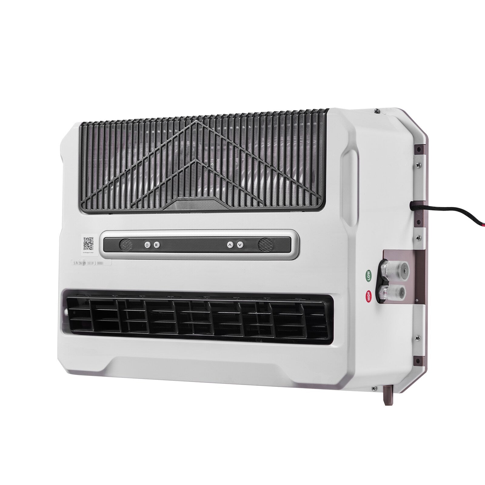VEVOR Truck Air Conditioner, 12V 10000 BTU Mini Split AC Unit, 400 m³/h Airflow Cab Air Conditioner,