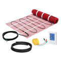 VEVOR 80 sqft Floor Heating Mat System, 120V Electric Radiant Heated Floor System, with Decoupling M