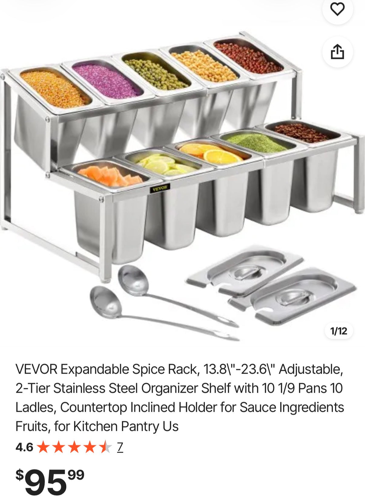 Stainless Steel Organizer