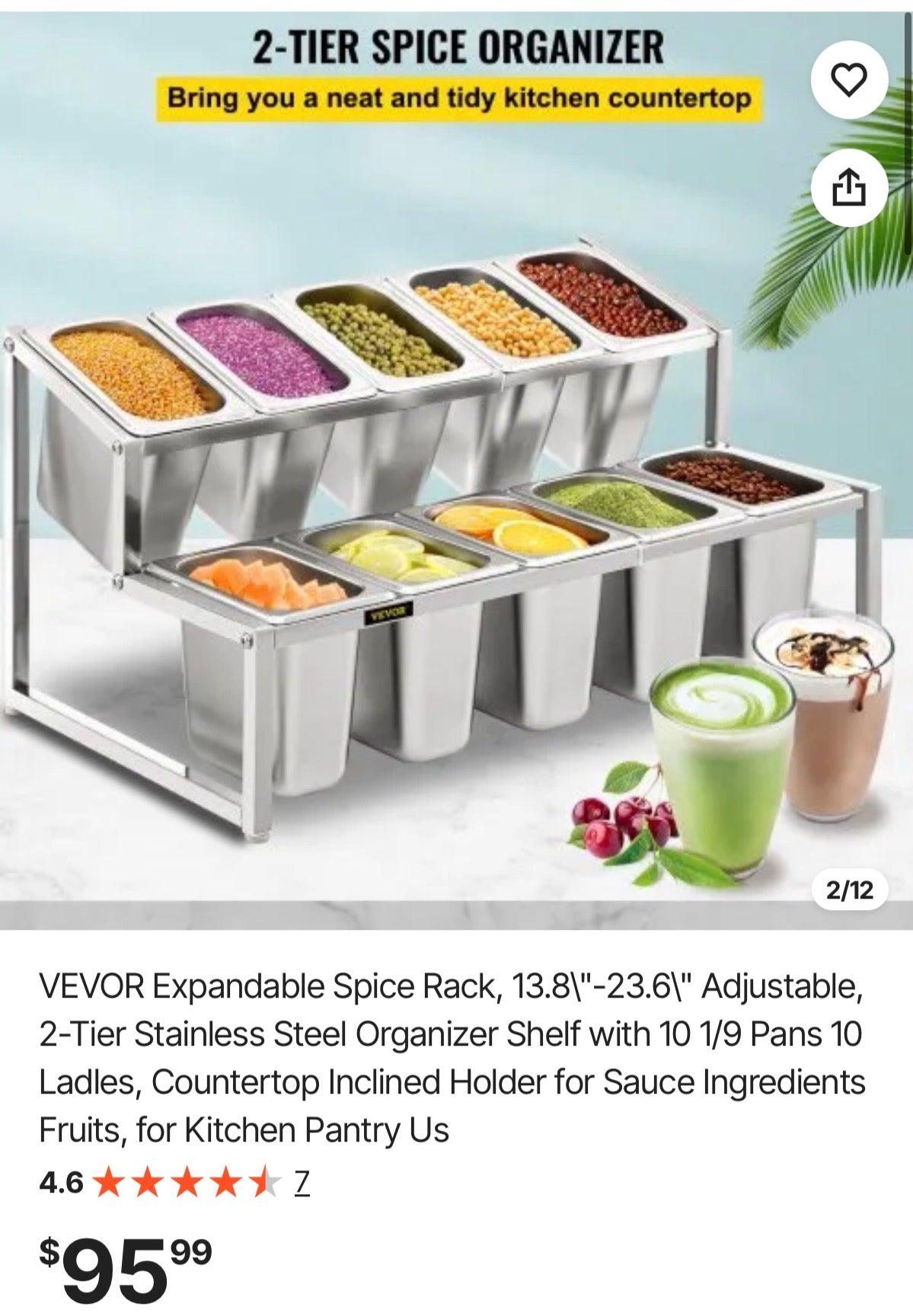 Stainless Steel Organizer