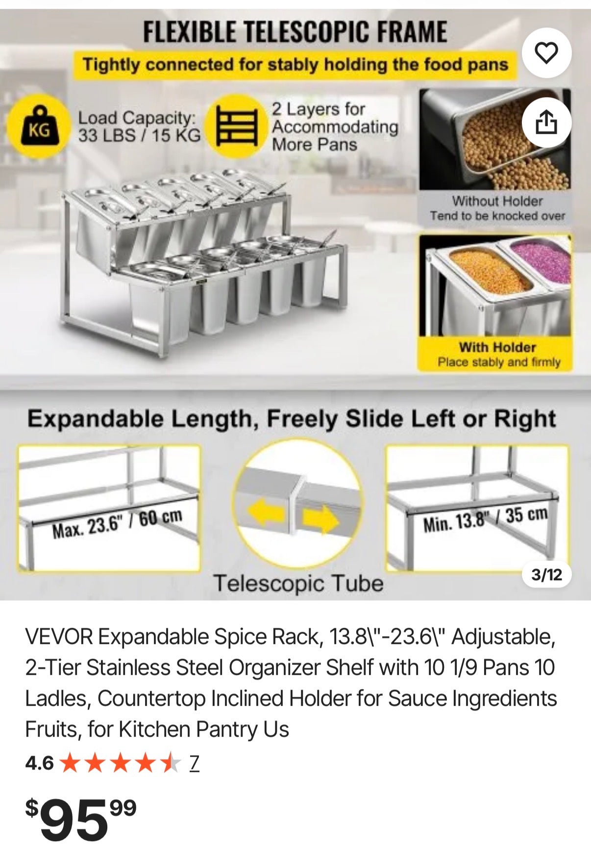Stainless Steel Organizer
