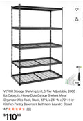 Storage Shelving Unit