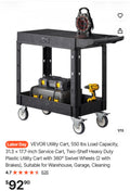 Plastic Utility Cart