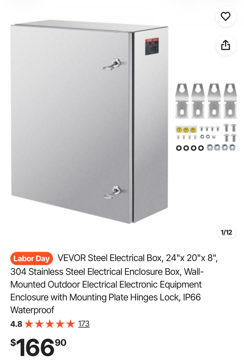 Steel Electrical Box