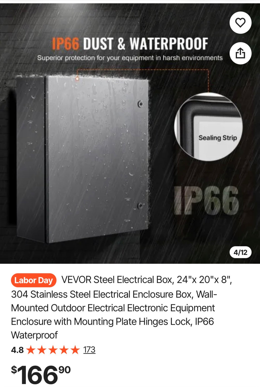 Steel Electrical Box