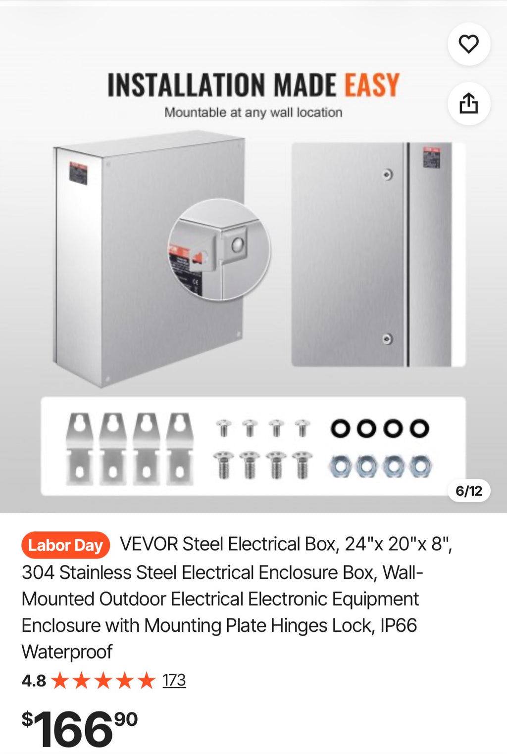 Steel Electrical Box