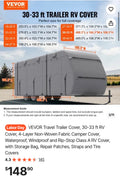 30-33 ft RV Cover