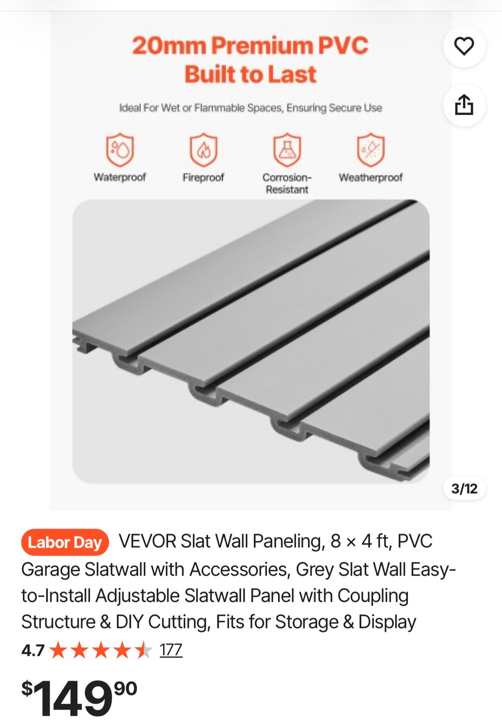 Slat Wall Paneling