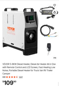 Diesel Air Heater All in One with Remote Control