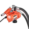 VEVOR Fuel Transfer Pump, 12V DC 15 GPM, Cast Iron Diesel Transfer Pump Kit, with Manual Nozzle, Dis
