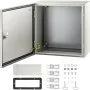 VEVOR NEMA Steel Enclosure, 16 x 16 x 8\'\' NEMA 4X Steel Electrical Box, IP66 Waterproof & Dustproo