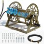 VEVOR Wall Mounted Garden Hose Reel, Holds 200 Feet of 5/8-inch Hose, Outdoor Heavy-Duty Waterhose H