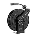 VEVOR Pressure Washer Hose Reel, 60 ft x 1/4 inch Retractable Power Heavy-Duty Steel Washer Hose Ree