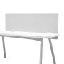 VEVOR Desk Divider Privacy Panel, 60" x 24" Clamp-on Office Desk Partition, PET Cubicle Partition Pa
